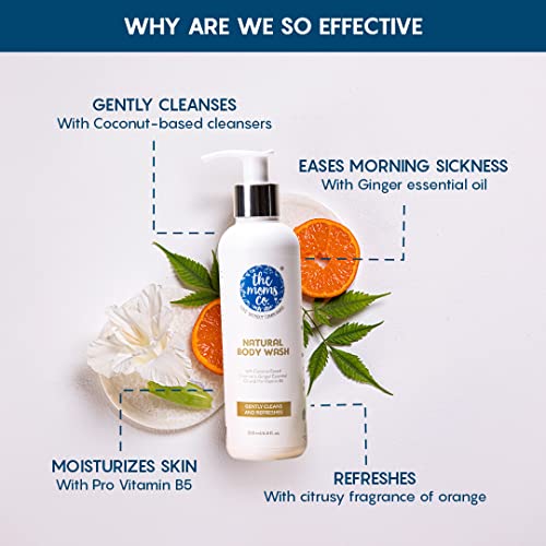 The Moms Co. Natural Body Wash Gently Cleans & Moisturizes Dry, Itchy