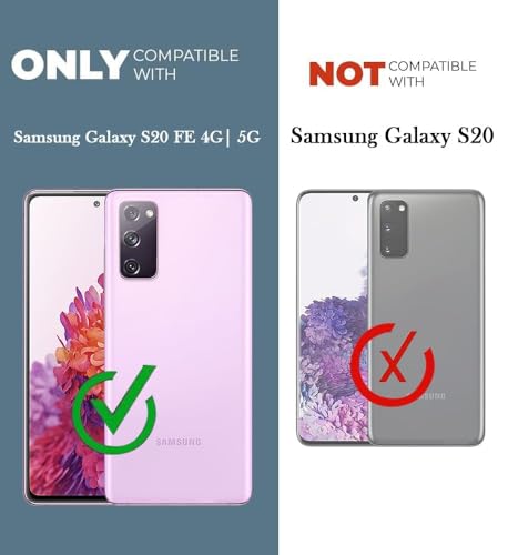 Image of Jkobi Shockproof Crystal-Clear Back Cover for Samsung Galaxy S20 FE 4G | S20 FE 5G (Magsafe Wireless Support | Drop & Camera Protection | Hard Polycarbonate)