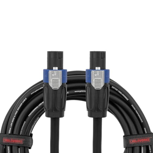 Câble pour haut-parleur Gator Cableworks 1,8 m à fiches Twist-Lock