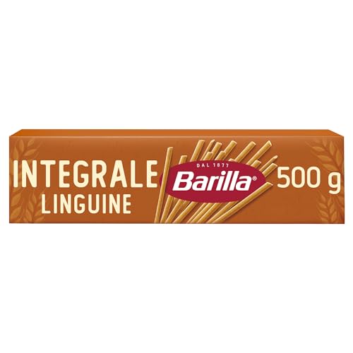 Barilla Pasta Linguine Integrali di Grano Duro, 500g