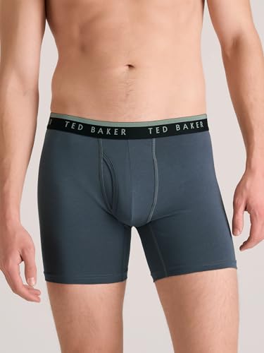 Ted Baker Men's 4 Pack Cotton Stretch Boxer Briefs2