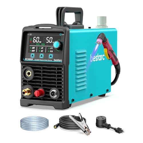 bestarc Plasma Cutter, [Pilot Arc][Large LED Display][Air Sensor] 50A bestarc Plasma Cutter Machine...