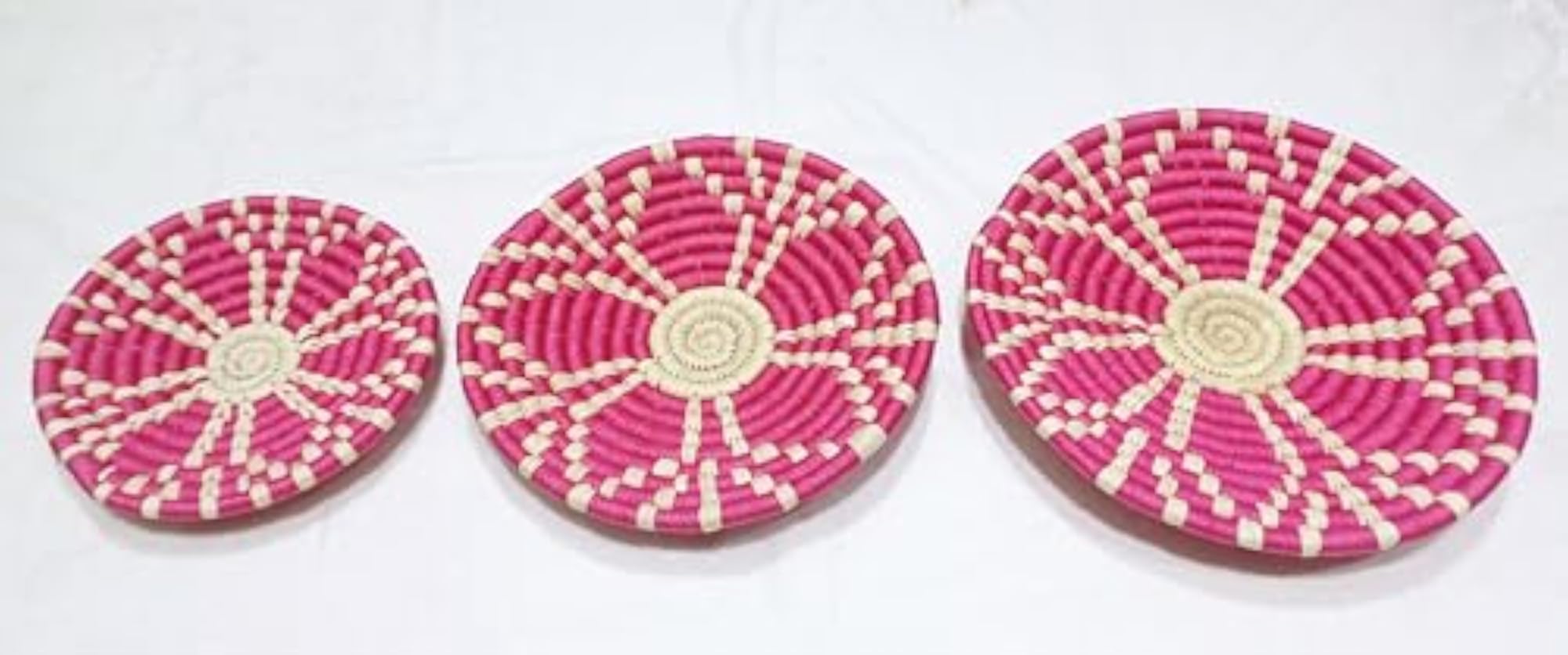 Handcrafted Sabai Grass Wall Art, Eco-friendly Decor