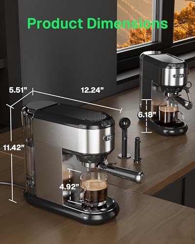 Espresso Machine with Milk Frother - image 3