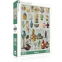 New York Puzzle Company - Vintage Images Thrifting - 1000 Piece Jigsaw Puzzle for Adults