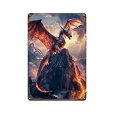 【Design créatif】 : Tableau en métal de style rétro au design simple et élégant, laissant libre cours à votre imagination ; personnalisable, idéal pour les lettres, les dessins, les motifs, les collages, etc.