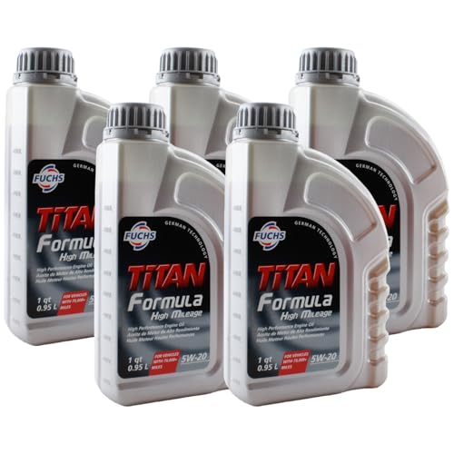 Aceite para motor 5W-20 Pack 5 cuartos