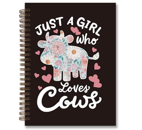 Journal à spirale vache pour l'écriture de vos souvenirs