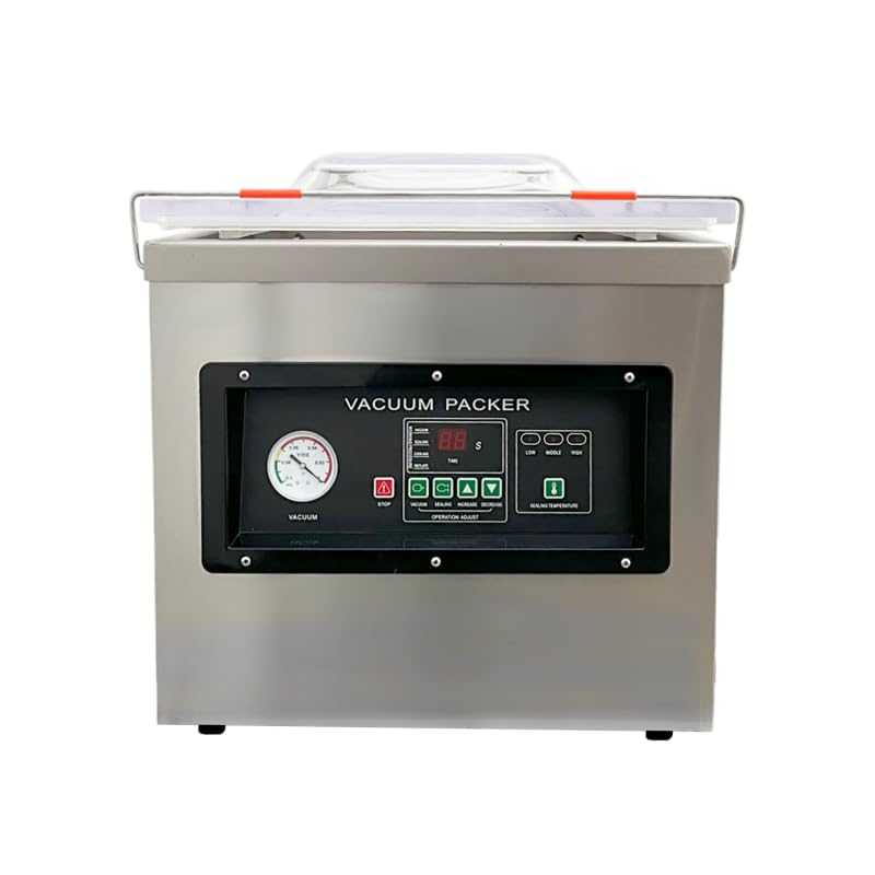 Macchina sottovuoto a campana 400 mm – Pompa 20 m³/h – Sigillatura 10 mm – Professionale Inox