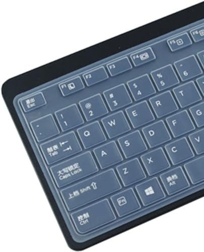 Protector de teclado para HP EliteOne 800 G4 silicona clara miniatura 4