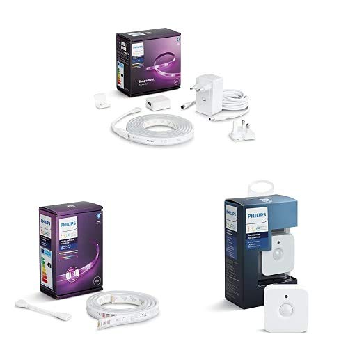 Buy Philips Hue White and Colour Ambiance LED Smart Lightstrip Bundle