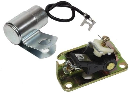 Condenser & Breaker Point for K181 K241 K301 6-20HP w/Battery Ignitions