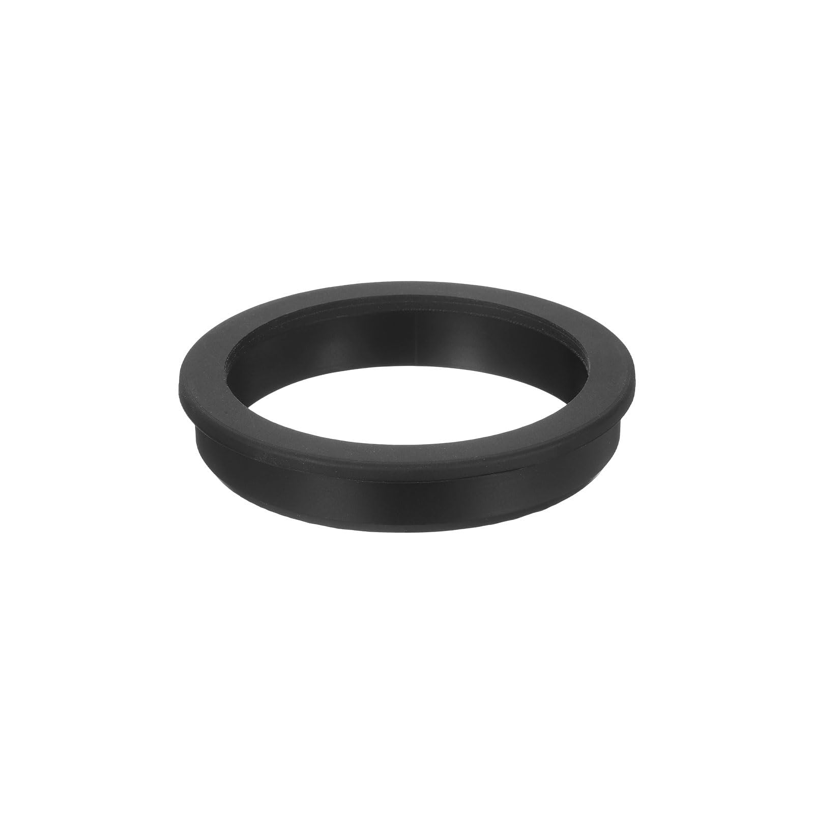 Unifizz 1Pcs Rubber Grommet 90mm Drill Hole, 78mm ID Hole Top Hat Grommet Black Silicone Hole Plug Gasket for Automotive, Machinery and Wiring Applications