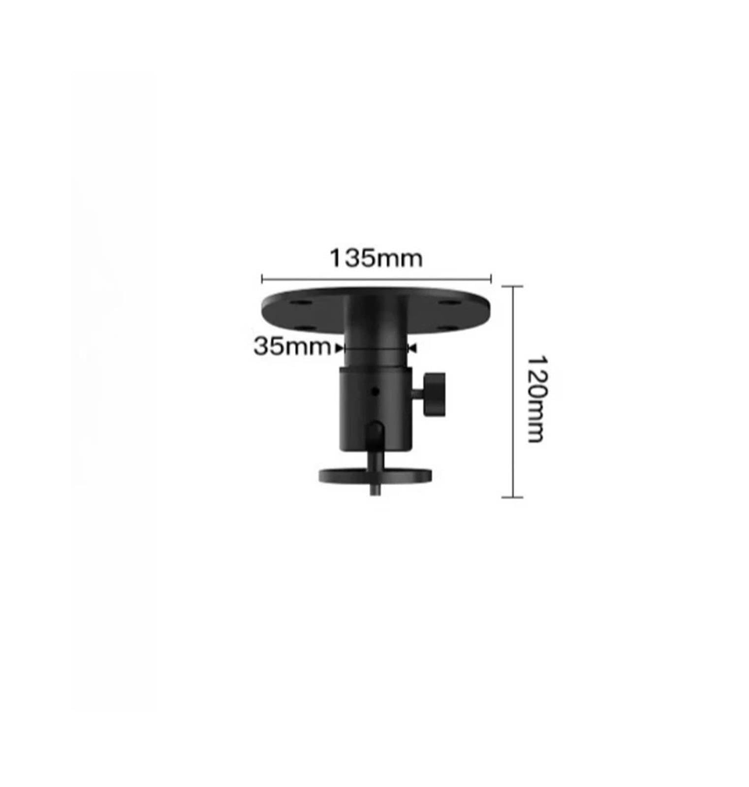 Compatible con Dangbei, Soporte de Techo de 360°, 20 kg máx. | Soporte for proyector de techo y pared resistente, rotación de 360°, capacidad de 20 kg, ajuste universal(12CM)