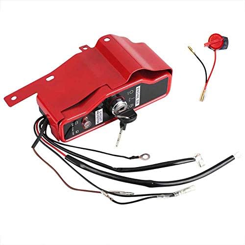 FanzKo GX390 Ignition Key Switch Box w/Keys Engine Stop On Switch for Honda GX340 GX390 11hp 13hp Gas Engine