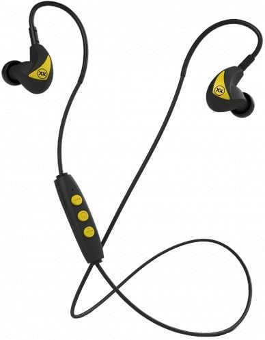 Mixx Audio | Memory Fit 2 Bluetooth Wireless Stereo Earphones - Black - Compatible With Android/Ipods/Ipads/Iphone