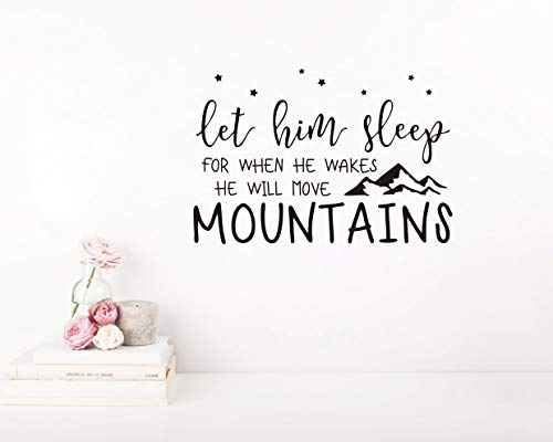 Vinilo decorativo adhesivo con frase para pared 57x39 cm miniatura 3