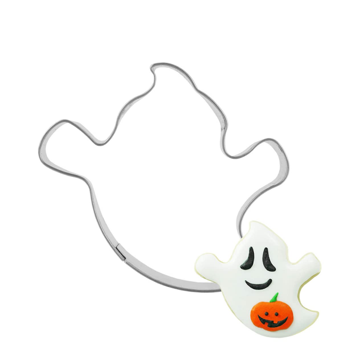 Ciieeo Stk Halloween-schablonen Katzenplätzchen Mondkuchenhersteller Gefrostete Zuckerplätzchen Plätzchenausstecher Diy Handpressen-keks Halloween-keksform -cookie-form Kekse
