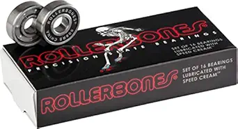 Rollerbones Bearings 8mm 16pk