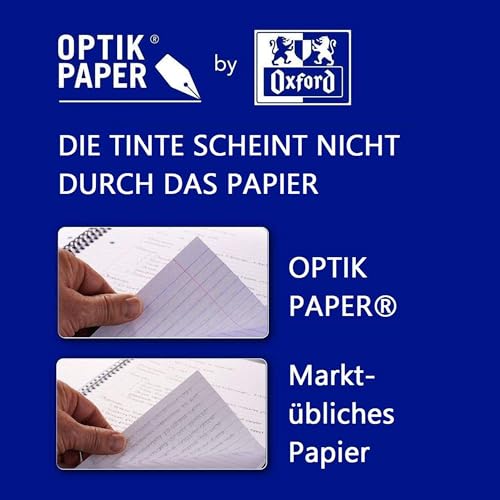 Carnets Boho Chic Oxford A6 à spirale et couverture souple en lot de 10 - 5