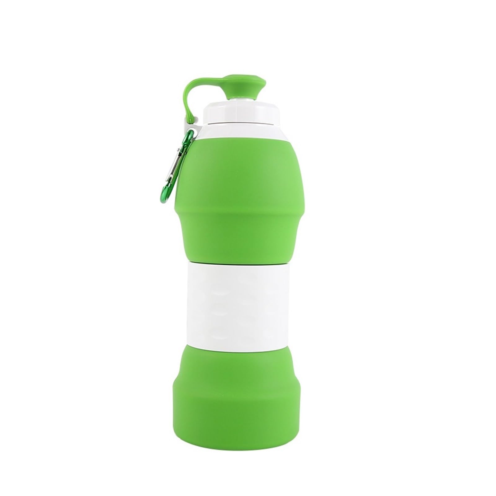 Pbeno Verde Water Bottle Collapsible Water Bottle Folding Water Cup Retractable Water Bottle For Travel Gym Camping Hiking Sports Gym Outdoor(Verde)