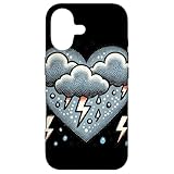 Stormy Clouds イラスト 嵐 スマホケース iPhone 17 用