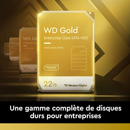 Western Digital WD181KRYZ disque dur 18 To 7200 trmin 512 Mo 3.5 SATA Neuf - vue 8