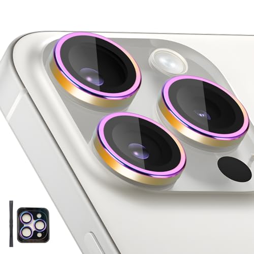 Protection caméra iPhone 15 Pro Max individuelle pour éviter les bris d'optique
