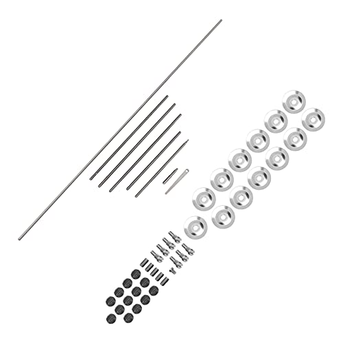 Eujgoov EUJGOOVYXVN92IOD8599 Flute Repair Kit, Flute Rollers + Washers + Screws +, Curved Diy Flute Maintenance Set thumb #8