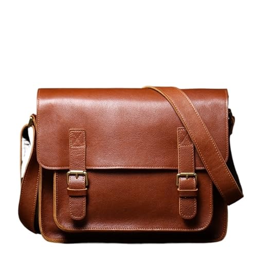 Sac à bandoulière femme cuir vintage classique pour shopping et voyage