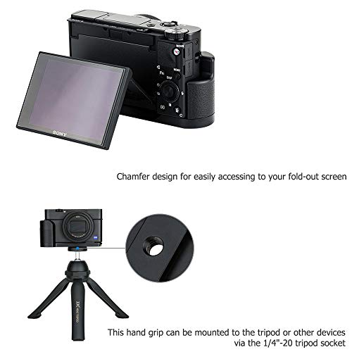 Image of JJC Metal Hand Grip for Sony RX100 II III IV V VA VI (Not for RX100 VII)