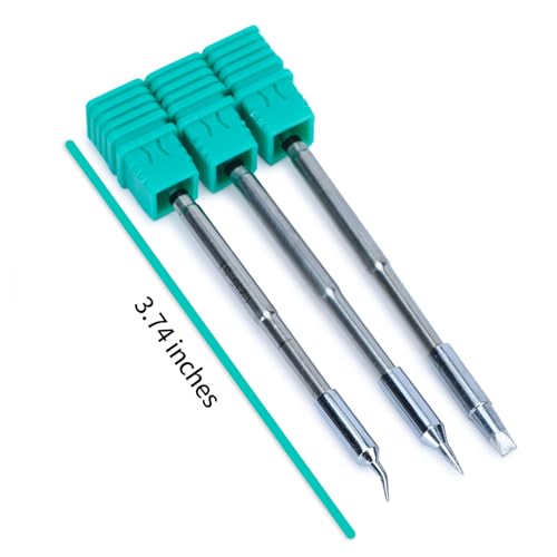 Image of YIHUA C235-Compatible 3 Pcs Soldering Tip Set (Type-I, Type-SI and Type-3.2D) ONLY for YIHUA 928D-IV Soldering Iron Kit