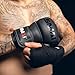 SMAI Elite85 Leather MMA Grappling Gloves - Competition Carbon Fiber Punching Mitts and MMA Gear for Men, Women and Youth - Made for Martial Arts Sparring, Punch Training and Bag Work.