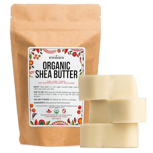 Organic Shea Butter Raw Unrefined | Pure African Shea Butter for ...