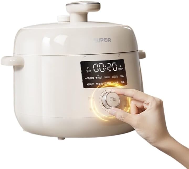 Panela de pressão elétrica multifuncional para uso doméstico... - imagem principal do produto