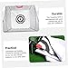 Parliky 1pc Foldable Golf Hitting Cloth Net for Practice Canvas Chipping Target for Backyard Training Easy to Install Portable Storage Bag Included