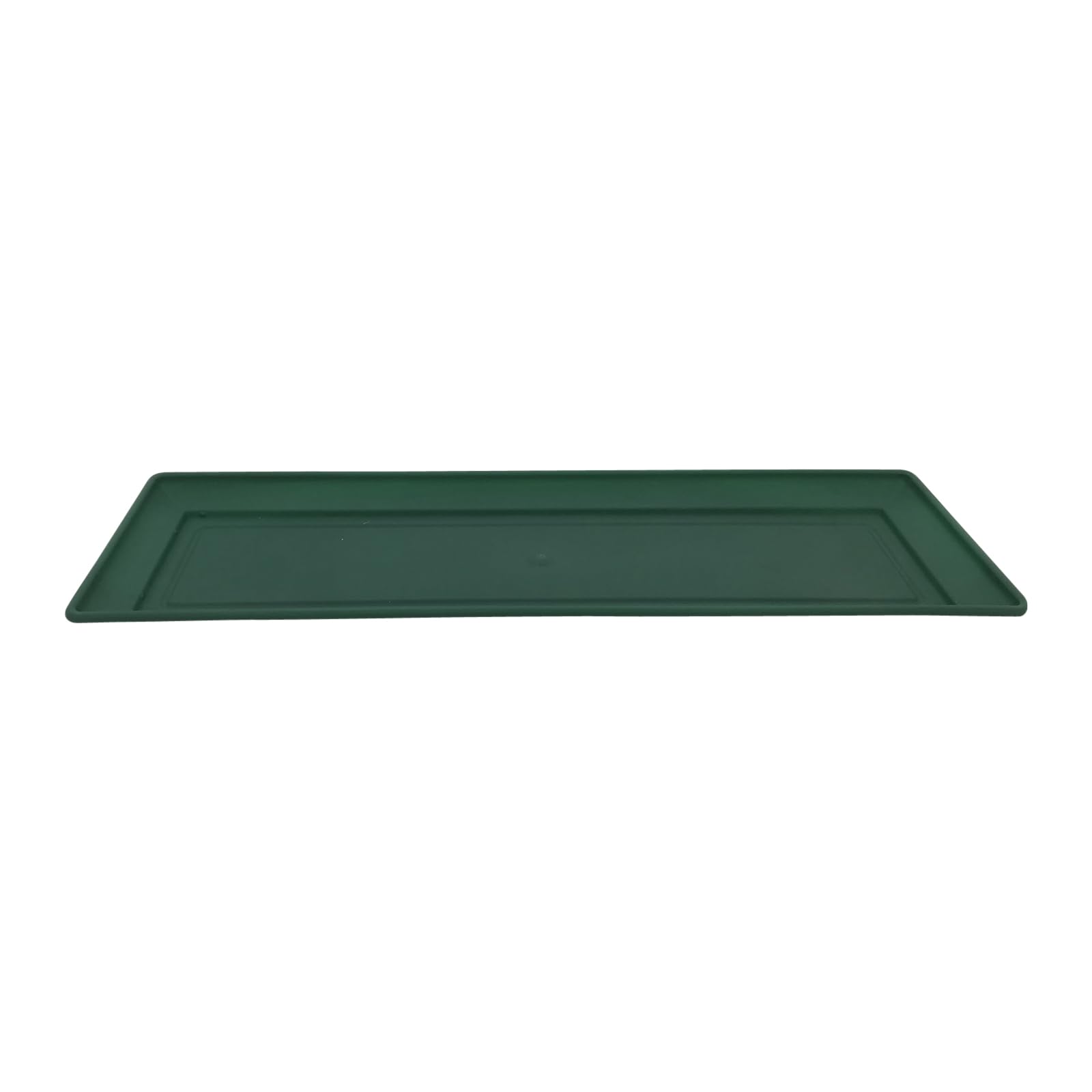 Oakland Gardens Medium 56.5cmWatering Tray Windowsill Plant Pot Planter Saucer Water Drip Base Trays | Green | (56.5cm | Pack of 5)