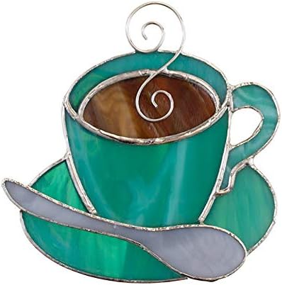 Switchables Glass Cover: Coffee Cup (Teal)