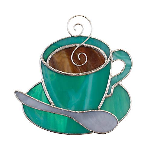 Switchables Glass Cover: Coffee Cup (Teal)