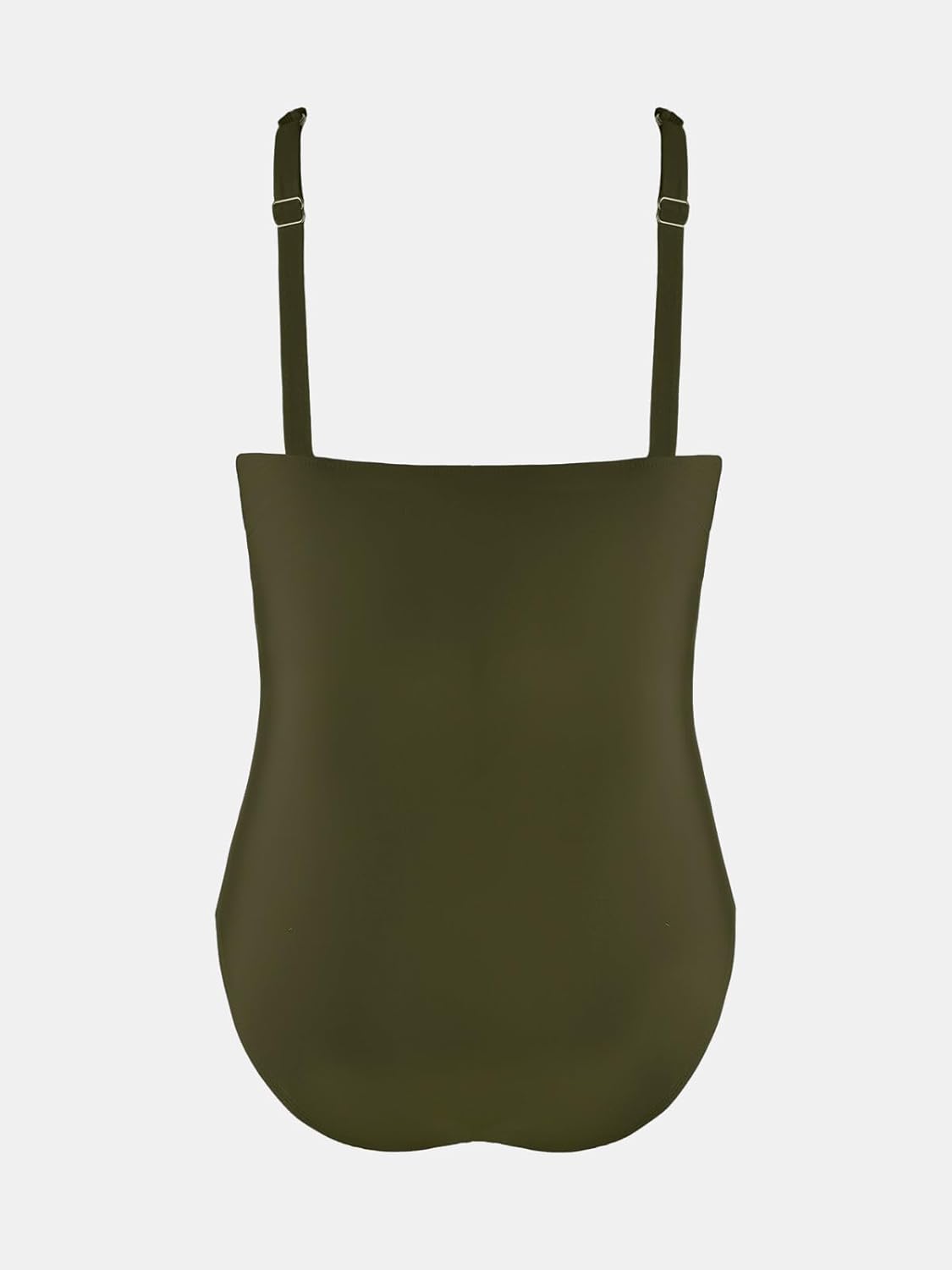 CUPSHE Plus Size One Piece Swimsuit for Women Ruched Underwire Bathing Suit Curvy Tummy Control Swimwear