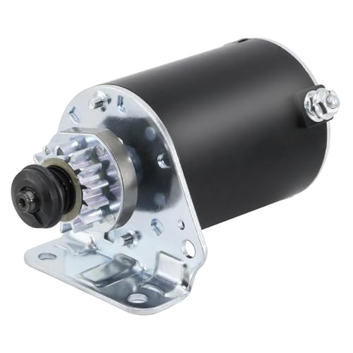 Briggs and Stratton Starter Replacement 14 Teeth 593934 693551 030221 33R877, 12 12.5 13 14 15.5 16 16.5 17 17.5 18 18.5 19.5 HP Cub Cadet 11 16 18 RTZ LT1018 John Deere D100 105 L100 New Holland Toro