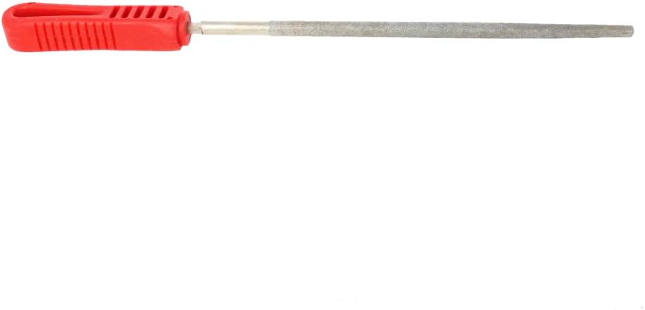 Utoolmart Diamond File 10 Inch Half Round File Diamond Coated Plastic Handle Hand Tool for Grinding Polishing 1Pcs