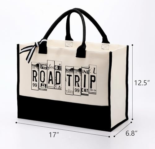Image of Gkwa Canvas Tote Bag for Gifting, Women Cotton Canvas Bag, Reusable Shopping Bag