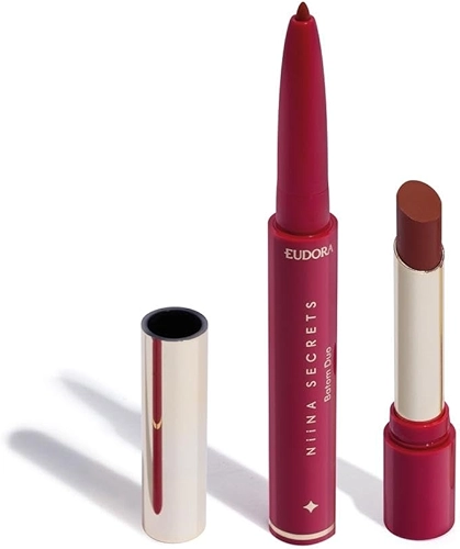 Niina Secrets Perfect Match Batom Duo Avelã 1,65g