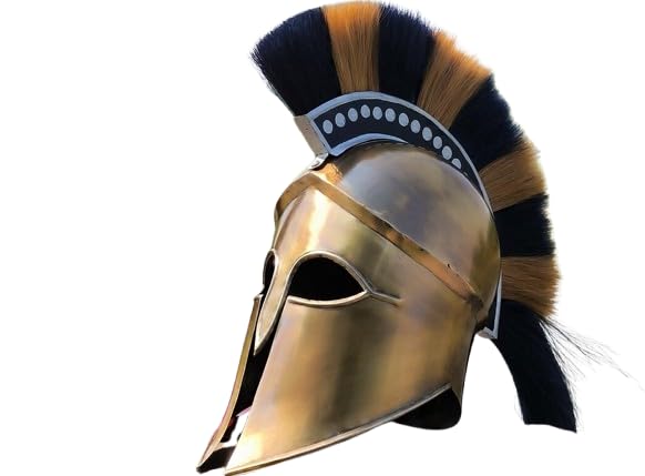 Casque médiéval corinthien grec en acier pour reconstitution historique