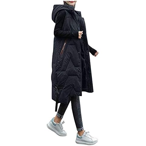 Women's Long Hooded Puffer Gilet Jacket Cover