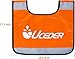 UCEDER Winch Damper,Heavy Duty Safety Recovery Cable Dampener with Reflective Strips Winch Rope Dampener Car Off-Road Line Dampener Blanket with Pocket(Orange,2)