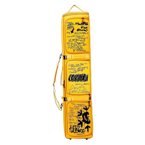 Bolsa de snowboard con ruedas de alta resistencia y separador estanco