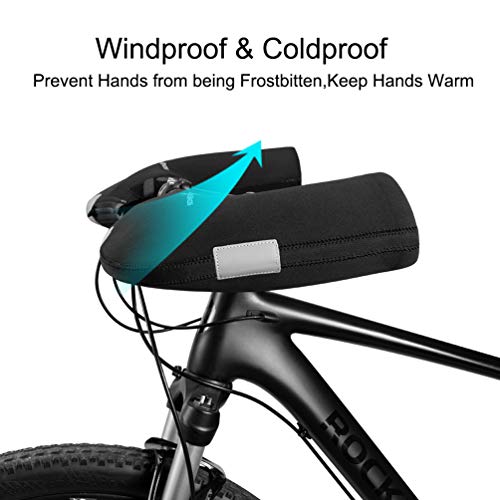 ROCK BROS Handlebar Covers Cold Weather Mountain Bike