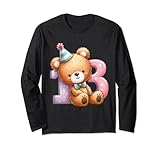 Photo Gallery 13° compleanno happy birthday brown teddy bear maglia a manica Photo Gallery 13° compleanno happy birthday brown teddy bear maglia a manica